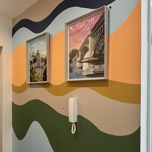 Varázstenger dekorációs falfestmény